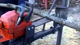 Odun kesmek için süper buluş