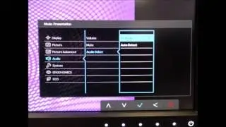 [BenQ FAQ] LCD monitor_How to turn on PC Audio for LCD BL2710PT