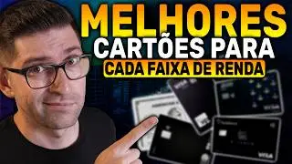 Lista com os MELHORES CARTÕES DE CRÉDITO p/ cada faixa de gastos