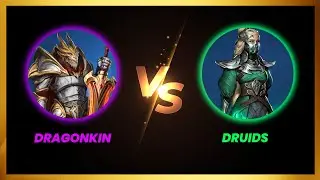 DragonKin Vs Druids | Arena Team | Age Of Magic