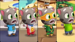 Talking Tom Gold Run Football Tom Vs Champion Tom Vs Super Tom Vs Talking Tom Android iOS Gameplay