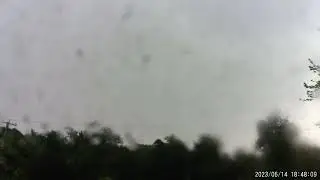 6/14/23 Tstorm...facing SOUTH now..