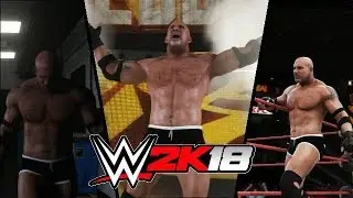 WWE 2K18 Goldberg Wrestlemania 33 Attire & GFX