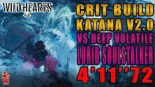 WILD HEARTS - Crit Build V2.0 VS DV Lurid Soulstalker - 4'11''72 - Karakuri Katana Solo - PS5