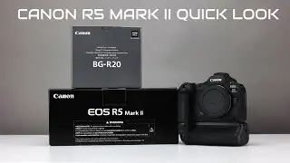 Canon R5 Mark II with BG-R20 Grip on hand look, raw images at high iso and quick thought so far.