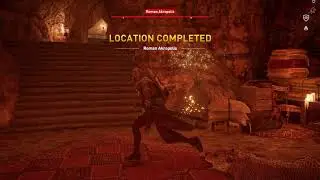 Roman Akropolis.Loot Treasure underground . AC ORIGINS