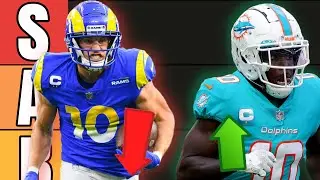 MY FINAL WR TIER LIST!!
