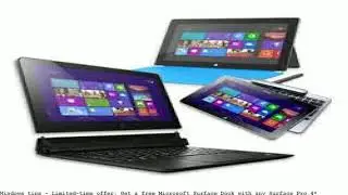 Limited-time offer: Get a free Microsoft Surface Dock with any Surface