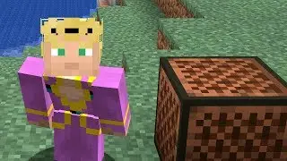 Giorno's Theme in Minecraft Note Blocks