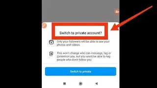 how to make instagram account private | how to private instagram account new update | Instagram