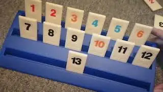 Rummikub Numbers 1-13 in Table