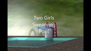 Amputee animation. Two Girls  Sweaming Pool
