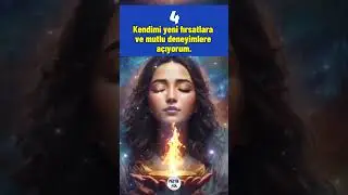 FREKANSINI YÜKSELTECEK 6 ÖNEMLİ OLUMLAMA- GÜNE BAŞLARKEN TEKRARLAMAN ÖNEMLİ!!  #mistikyol