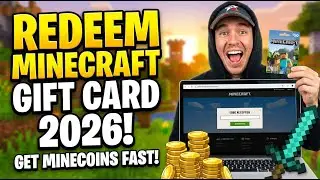 HOW TO Redeem Minecraft Gift Card Code and Get Minecoins (2026)