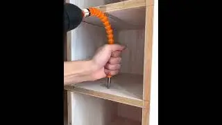 What should you do when the tools can't reach the corners when you assemble the cabinet?