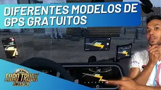 Diferentes mods de GPS no Euro Truck Simulator 2 - GRATUITOS