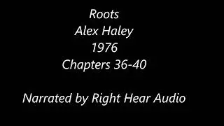 Roots | Alex Haley | Audiobook | Chapters 36 to 40 | Human Narration