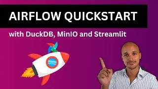 Airflow Quickstart Project with DuckDB, MinIO and Streamlit