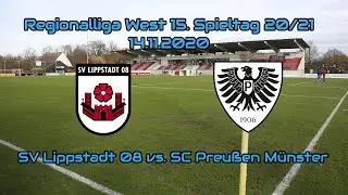 SV Lippstadt 08 vs. SC Preußen Münster | 15. Spieltag Regionalliga West