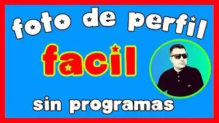 💕 Como Crear Imagen Perfil Profesional Para Redes Sociales Fácil Sin Canva