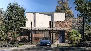 SketchUp VRay 5 EXTERIOR  #29  creating a wet roads affect