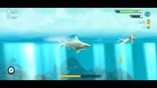 Hungry Shark 🦈 😳  Hunting Human by Shark 🦈 Dangerous Hunting ☠️