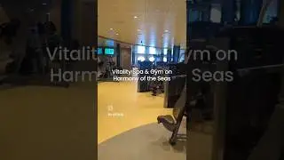 Vitality Spa & Gym - Harmony of the Seas #gym #gymlife #fitness #travel