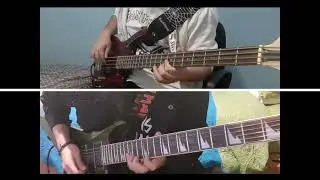 Iron Maiden - Aces High (Guitar & Bass Cover) [Collab] 4k
