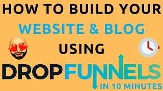 How To Make A Website Using DropFunnels w/ FREE Hosting + SSL + Domain