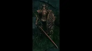 Dragon Man vs Crucible Knight, sword