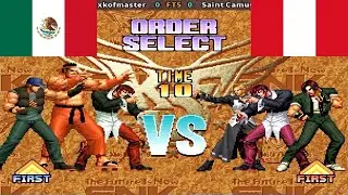 KOF 96 - kofmaster vs Saint Camus FT5