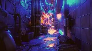 Cyberpunk Level - Unity Engine