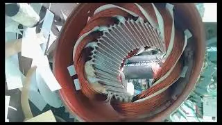 new Restoration Video induction Motor connection varnish steep complete part (2)