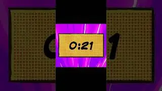 1 Minute (60 Second) Comicbook Superhero Countdown Timer #1minutetimer #countdowntimerwithmusic
