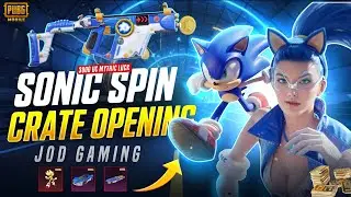 OMG! 🔥 PUBG Mobile × Sonic Lucky Spin Opening 🎉 | Unlocking Sonic & Tails Skins!