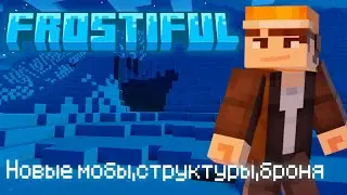 Temperature in Minecraft // Frostiful // New Structures, Mobs, Magic Staff // Mod Review