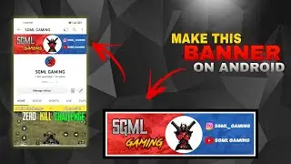 How To Make Gaming Channel Banner In Just 2 Minutes || How To Make Gaming Channel Banner