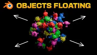 Animate OBJECTS FLOATING in Blender - Geometry Nodes