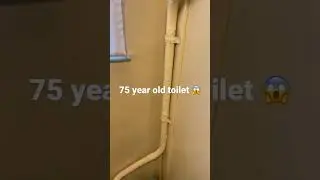￼75 year old toilet Wow