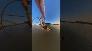 #paramotor #waterski
