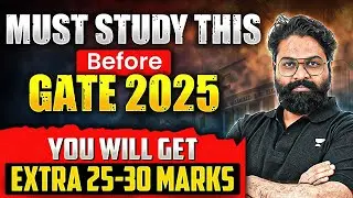 GATE Exam Study Plan 💯 | GATE 2025 Preparation | GATE Exam Strategy | GATE 2025