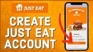 How to create just eat delivery driver account