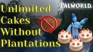 Endgame Cake Farm Without the Use of Plantations - Palworld