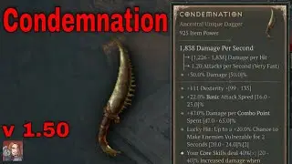 Diablo IV Unique Items - Condemnation (Rogue Dagger)[v1.5.0]