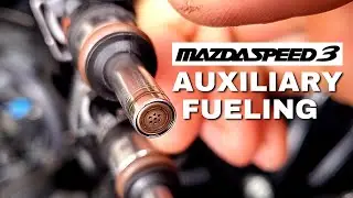 Mazdaspeed 3 - AUX Fuel Injector Testing (Bosch 1000cc) - 6th Port Injection