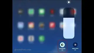 How to add Dark Mode in Control Center in an iPhone iOS 13.3