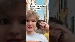 Tommy innit and tubbo turn into Anime