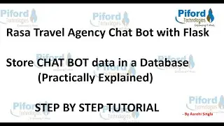 Rasa Chatbot with Database | Store data of chatbot in Database