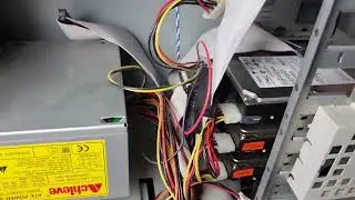 First test of the big pentium 3 xeon PC