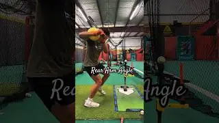 Connection Ball - Rear Arm Angle #youtubeshorts #hittinginstruction #hittingdoneright